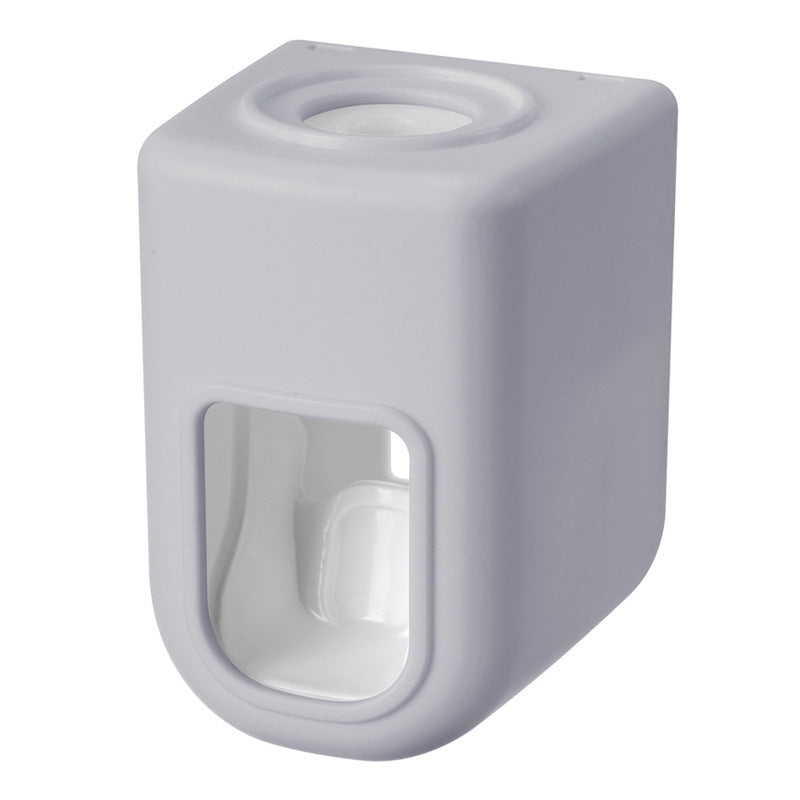 Wall-Mounted Toothpaste Dispenser – Gray