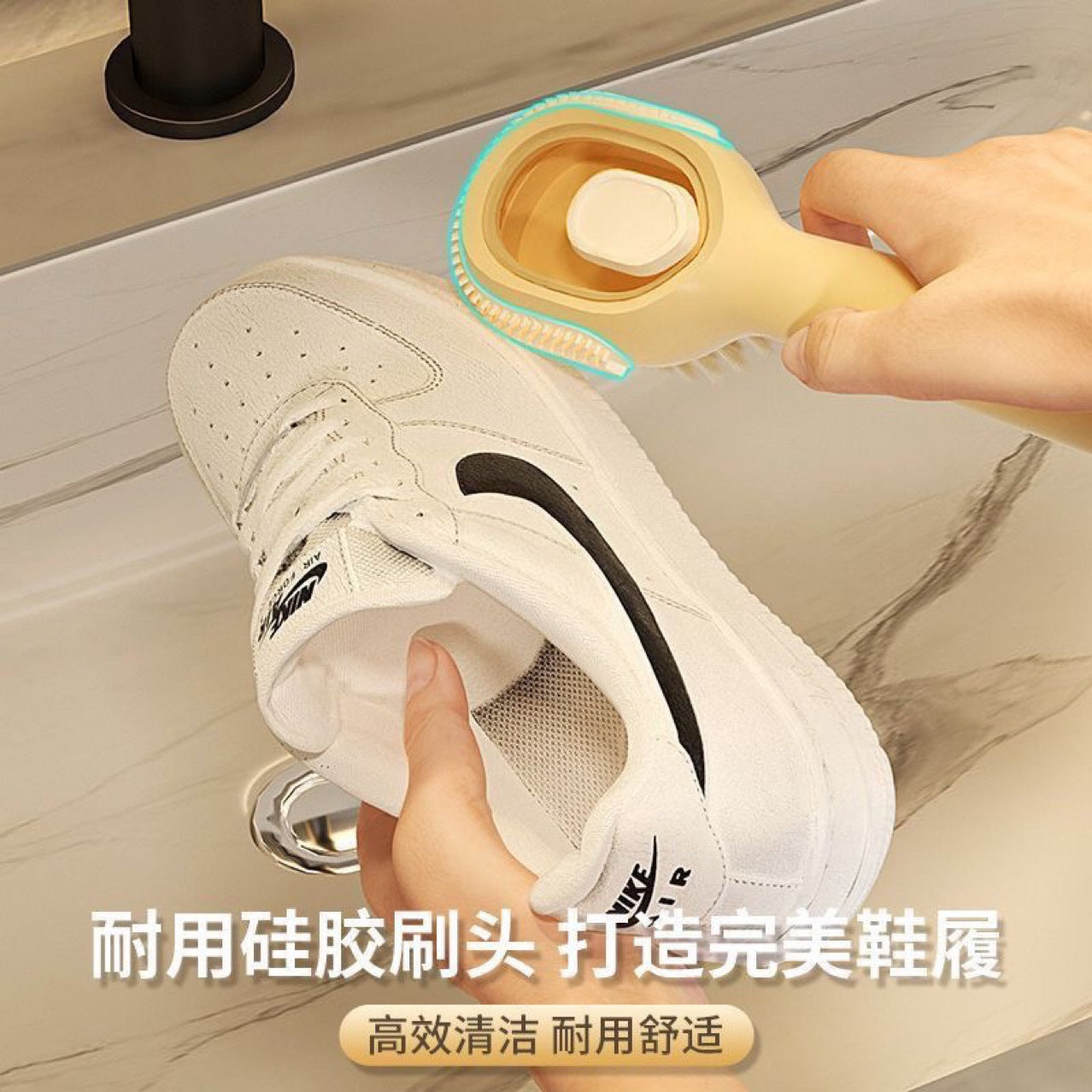 Refillable Shoe Cleaning Brush – product view 3