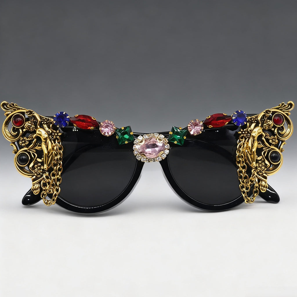 Vintage Angel Chain Party Sunglasses - product view 4