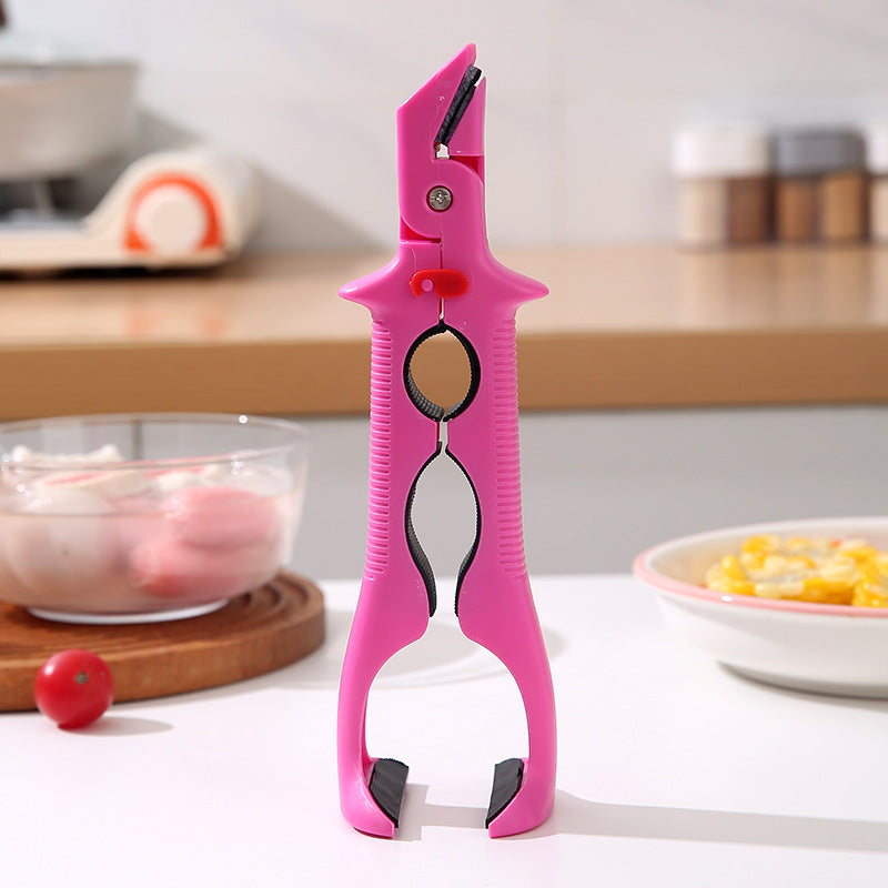 Multi-Style Hot Bowl and Plate Gripper – Upgraded Pink