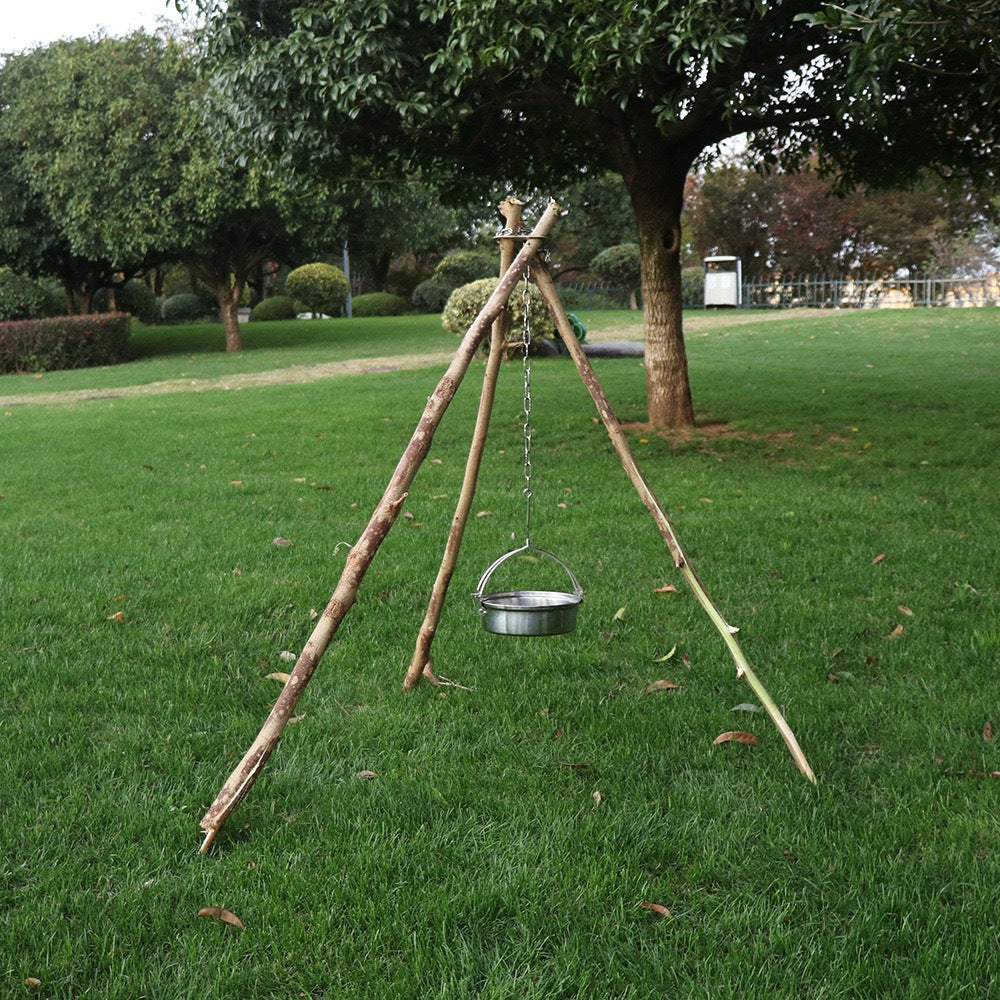 Folding Campfire Cooking Tripod - product view 4