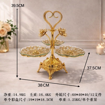 Multi-Tier Metal Fruit Stand – product view 6