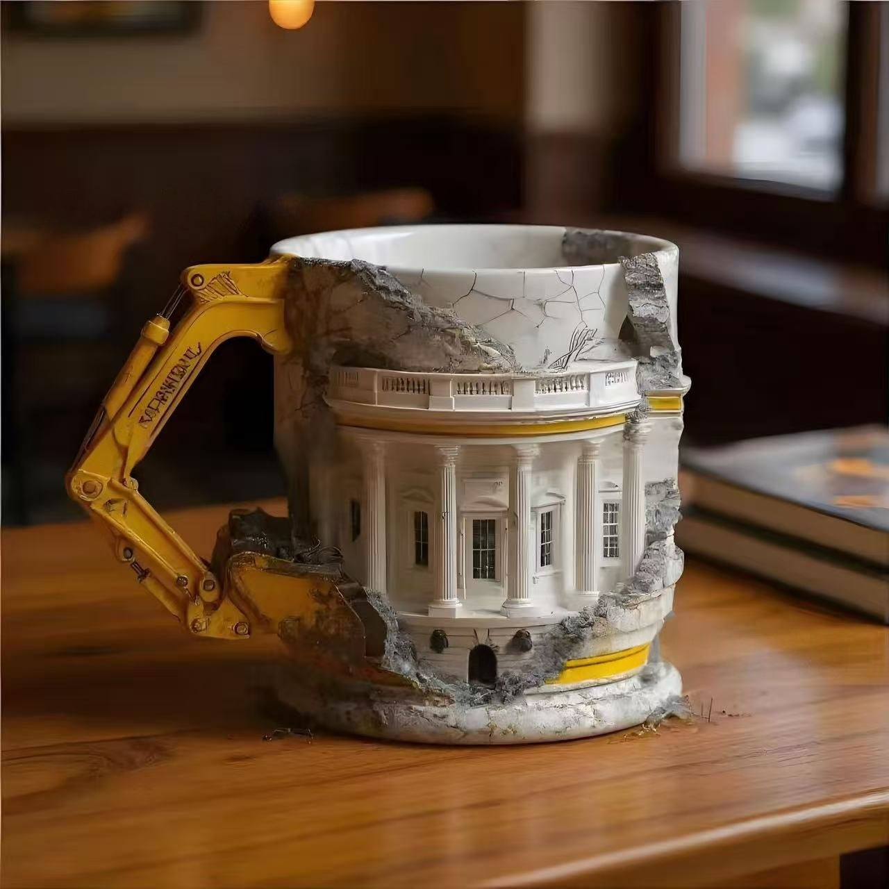 Construction-Themed Resin Desk Ornament - product view 5