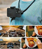 Wearable Neck Phone Holder for Hands-Free Recording - product view 4