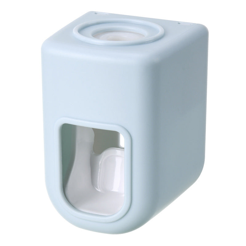 Wall-Mounted Toothpaste Dispenser – Blue