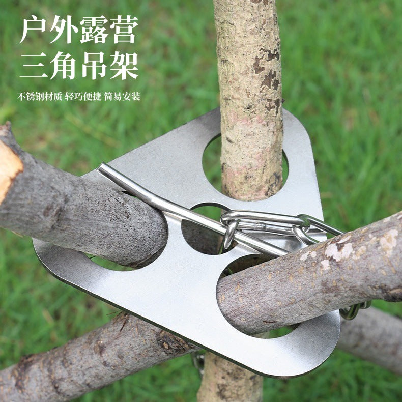 Folding Campfire Cooking Tripod - product view 1