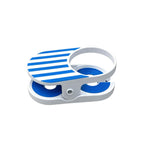 Foldable Floating Cup Holder Tray - Blue