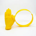 Novelty Hand-Shade Visor Headband – Yellow