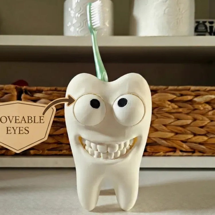 Smiling Tooth Toothbrush Holder – product view 3