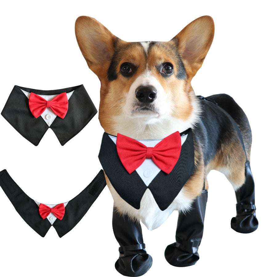 Formal Pet Bow Tie Bandana – product view 1
