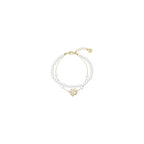 Double-Layer Camellia Pearl Bracelet – product view 5
