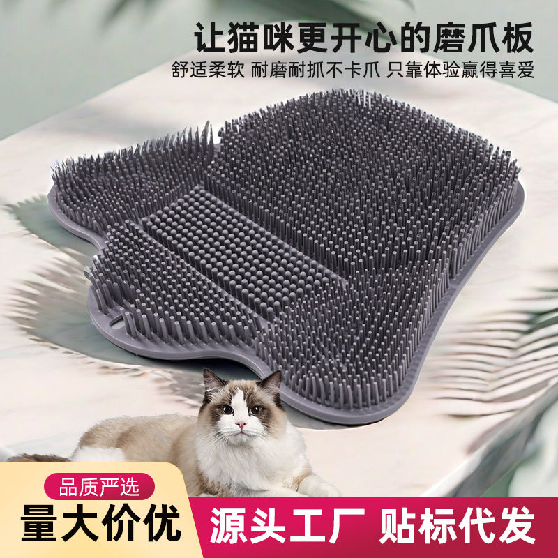 Wall-Mounted Cat Grooming Brush – product view 3