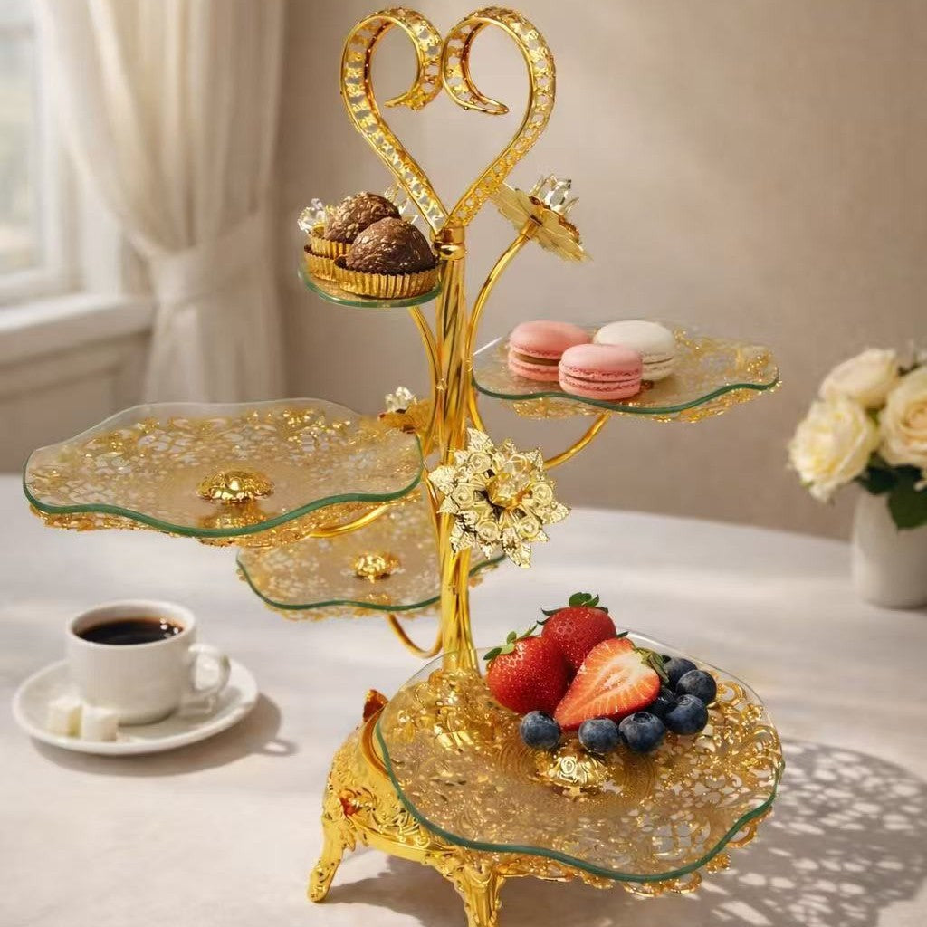 Multi-Tier Metal Fruit Stand – product view 2